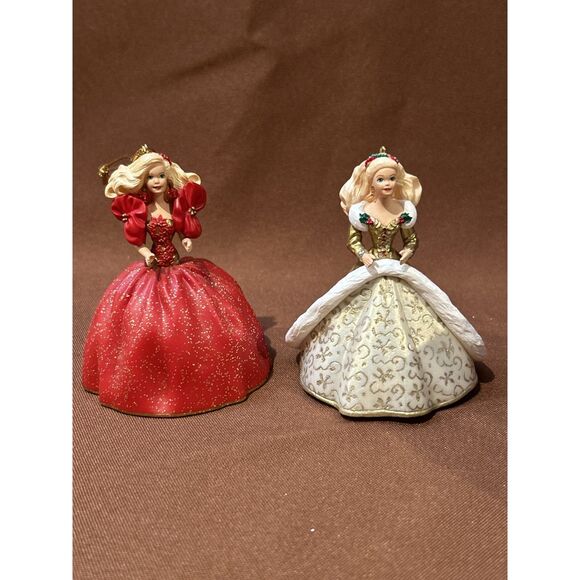 Barbie Hallmark Holiday Keepsake Ornament #1 & #2 in the Series - Picture 2 of 5